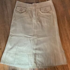 Marc Jacobs Tan Pencil Skirt